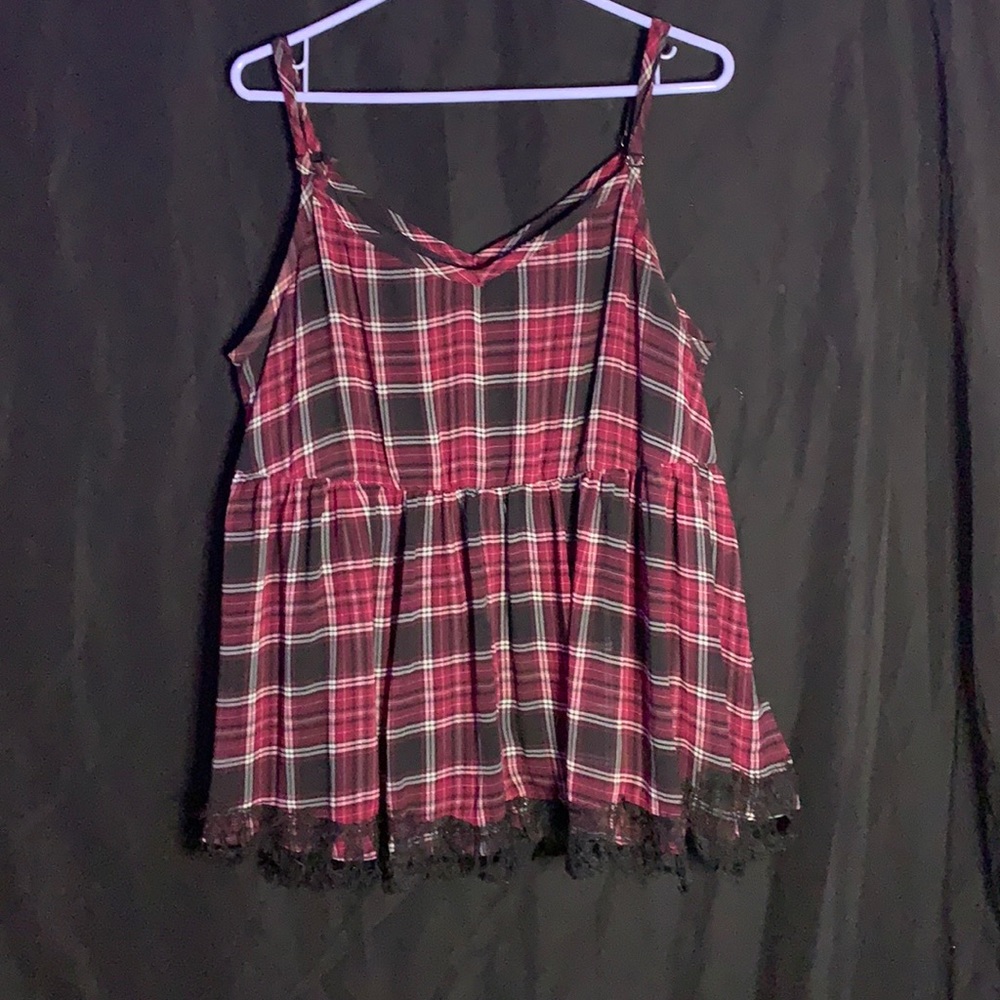 Spaghetti strap, shear blouse